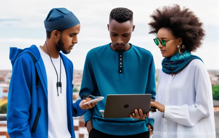 소말리아의 영화 산업 - Reclaiming Narratives: An Elder's Wisdom on Screen**

A close-up portrait of a young, determined Som...