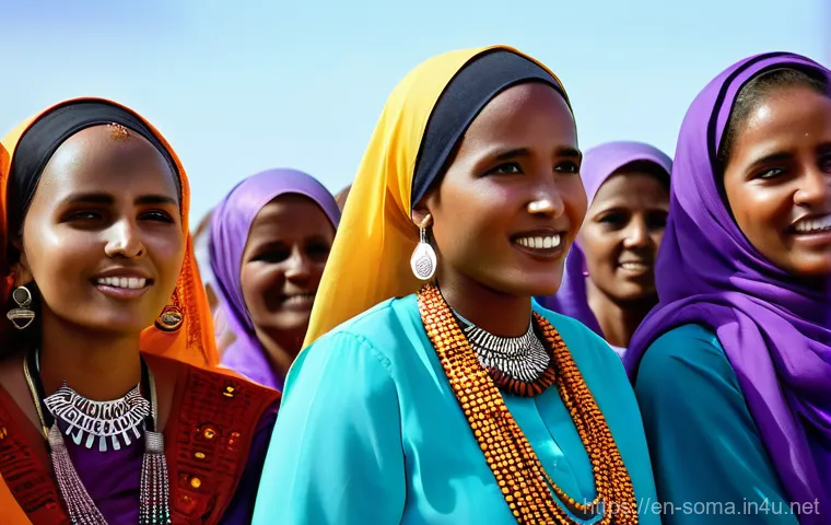 소말리아 문학 작품 - **A Contemporary Somali Diaspora Author at Work:**
    A young Somali woman, appearing to be in her ...