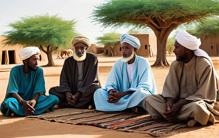 소말리아 정치 체제 - **Prompt 1: Somali Federal Parliament in Session**
    A vibrant, wide-angle shot of the Somali Fede...
